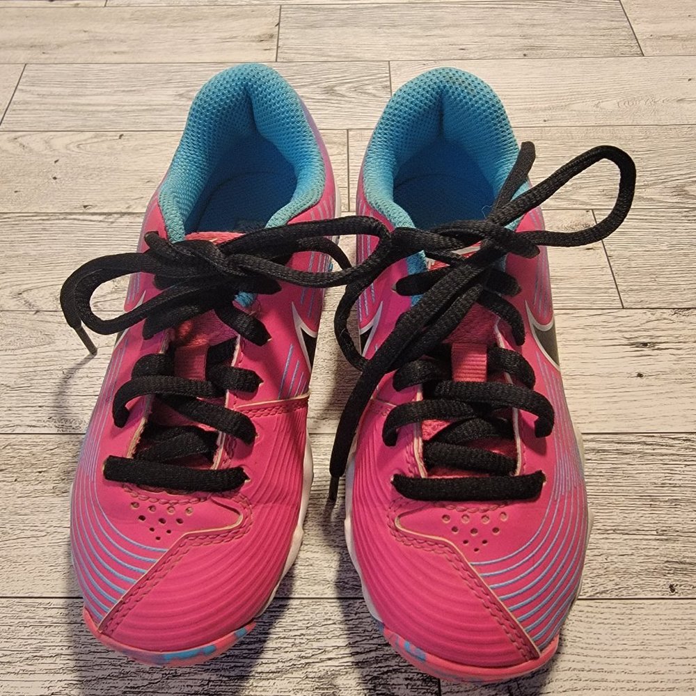 Nike W Hyperdiamond 3 Keystone (gs) Kids Baseball Softball Cleats. Size US 10C.